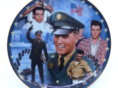 Samlartallrik "A musical tribute to Elvis the King"
