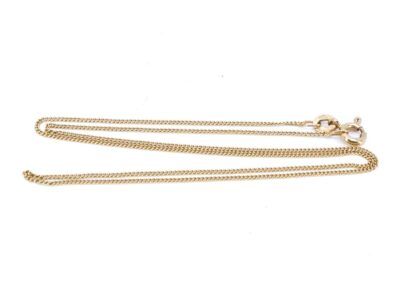 Halskedja Pansar Guld 18K