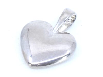 Hänge hjärta Silver