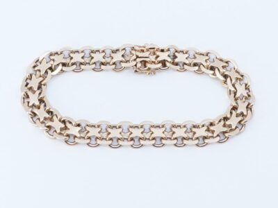 Armband X-länk Guld 18K