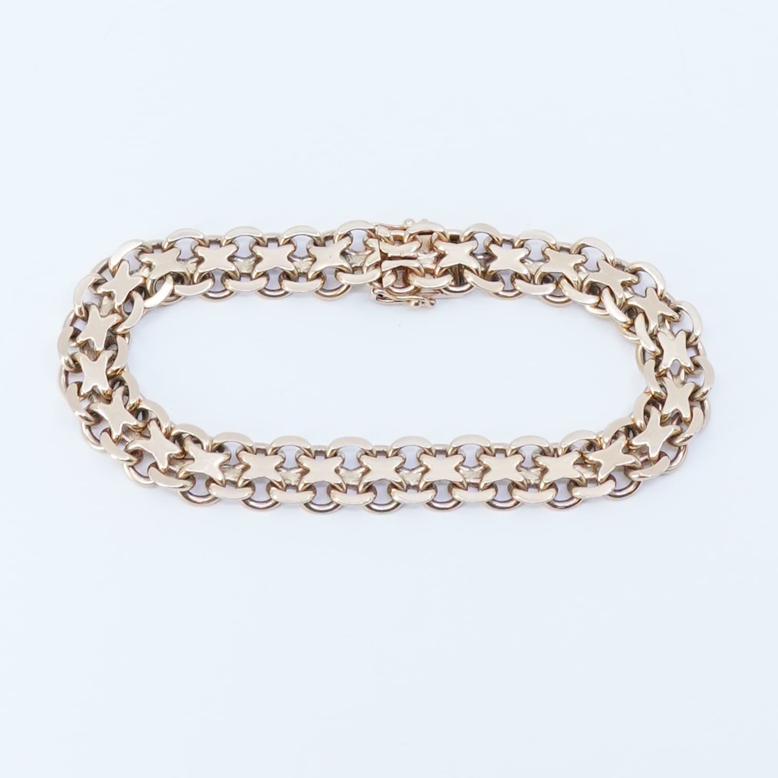 Armband X-länk Guld 18K