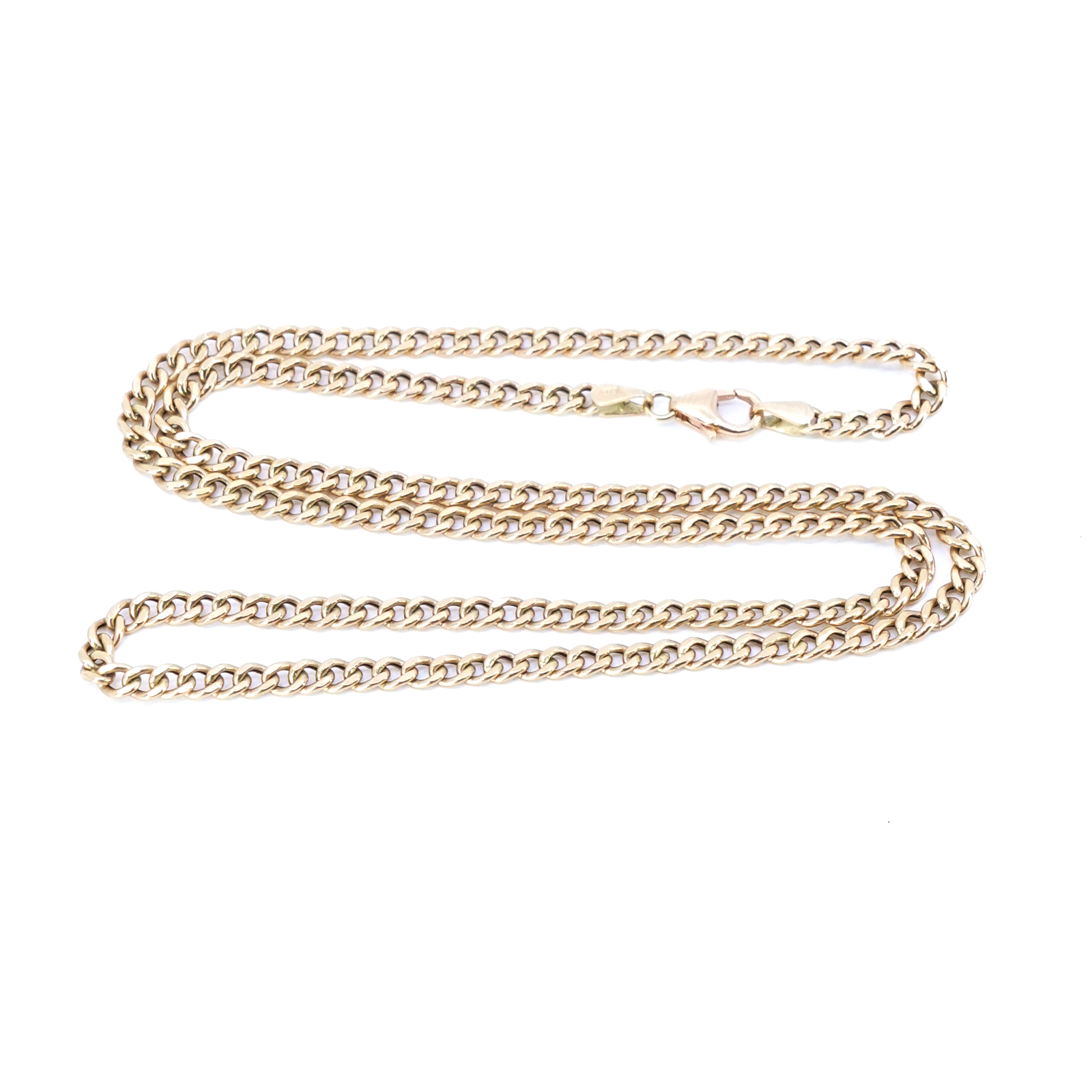 Halskedja Pansar Guld