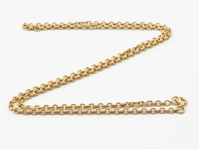 Halskedja Ärtlänk Guld