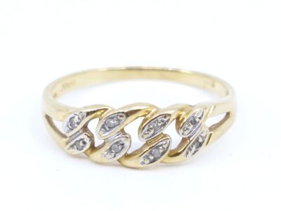 Ring Pansar Guld 18K 2,1g Ø17,25