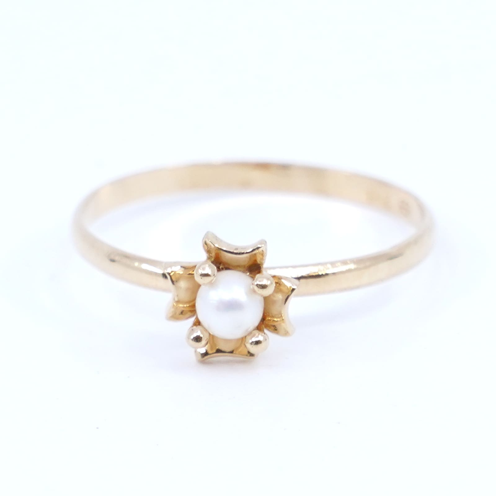 Ring Guld 18K med odlad pärla