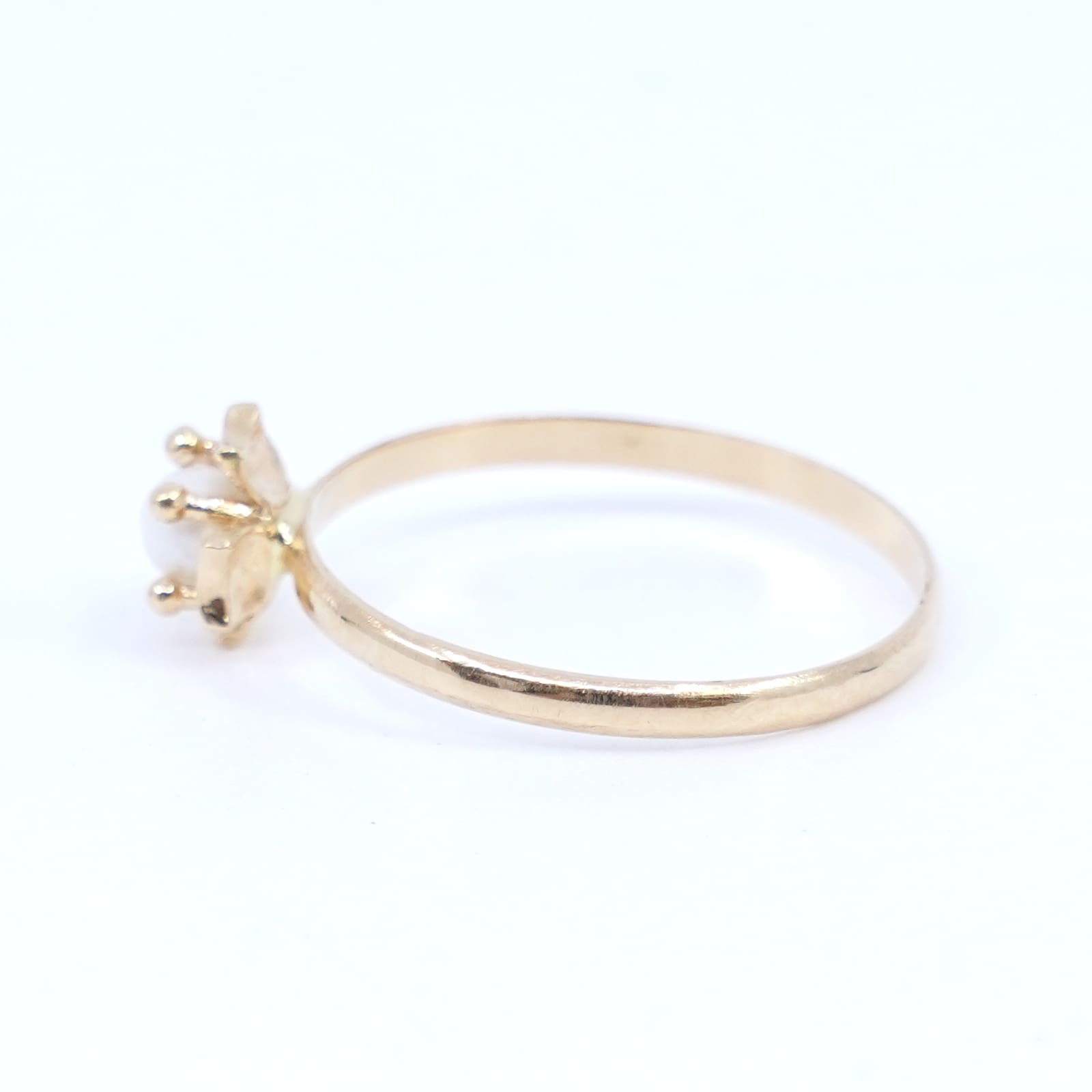 Ring Guld 18K med odlad pärla