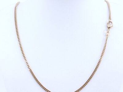 Halskedja Pansar Guld 18K 14,2g Längd 50,5cm