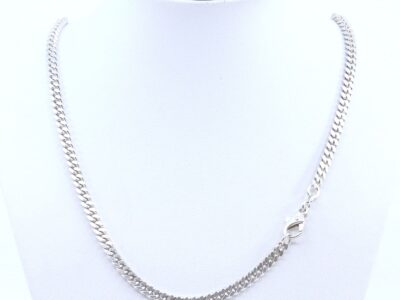 Halskedja Pansar Silver S925 22,9g Längd 49,5cm
