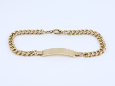 Armband Pansar 18K 8,8g Längd 19,2cm