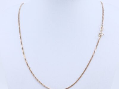 Halskedja Pansar Guld 18K 4,6g Längd 45cm