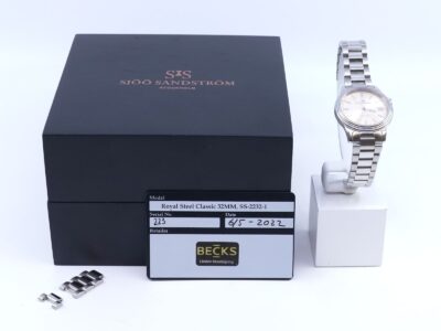 Armbandsur Sjöö Sandström Royal Steel Classic