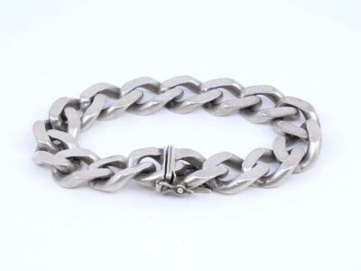 Armband Pansar Silver S835 65,3g Längd 19,5cm