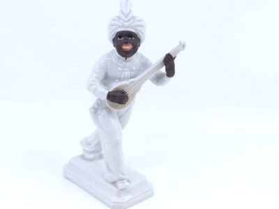 Figurin Rosenthal Bahnhof Selb Musicerande pojke