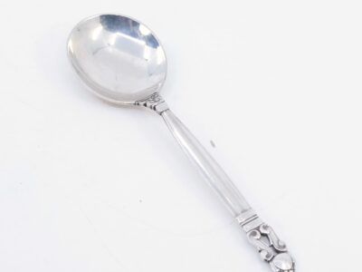 Buljongsked 1st S925 29,3g modell Acorn design Johan Rohde för Georg Jensen Denmark