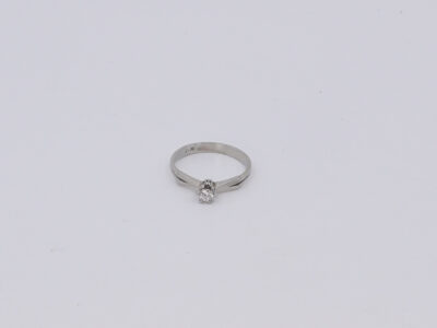 Ring vitguld 18K