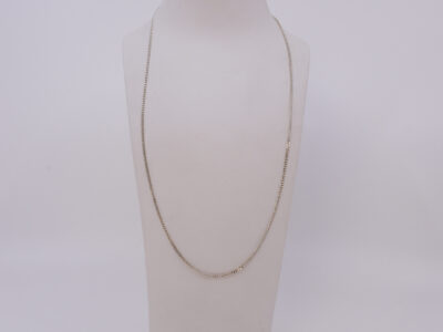 Halskedja Pansar Silver