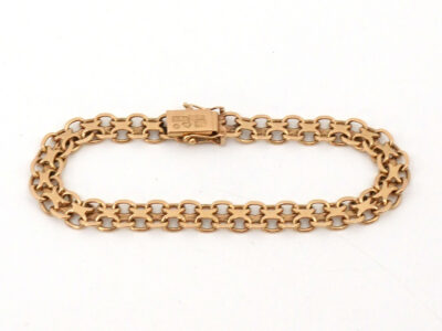 Armband X-länk Guld 18K