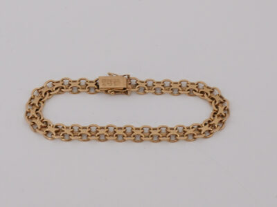 Armband X-länk Guld
