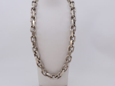 Halskedja Ankar Silver