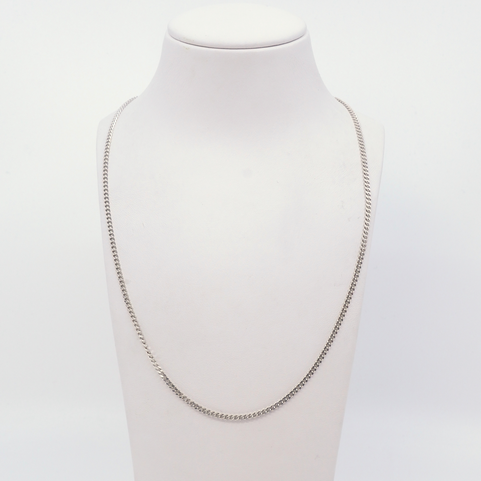 Halskedja Pansar Silver