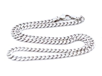 Halskedja Pansar Silver