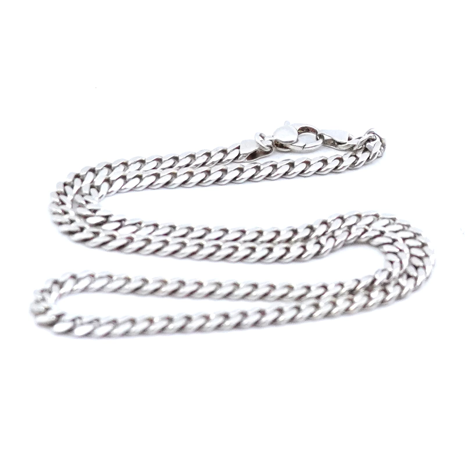 Halskedja Pansar Silver