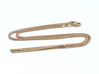 Halskedja Pansar Guld