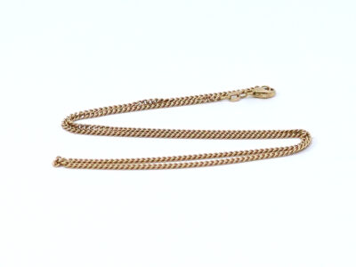 Halskedja Pansar Guld 18K 12,2g Längd 51,5cm Bredd 2mm