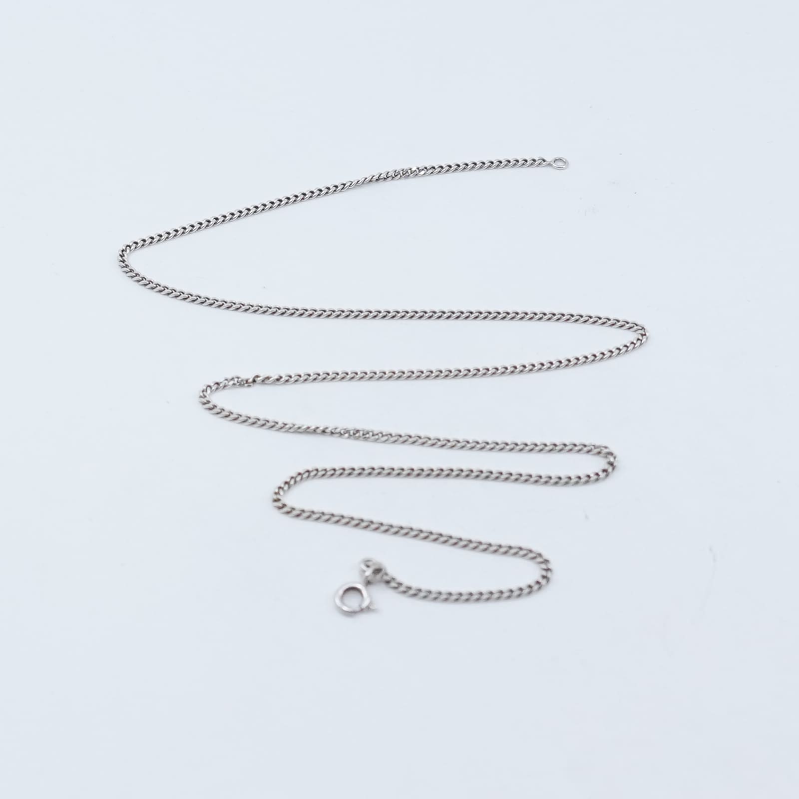 Halskedja Pansar, Silver