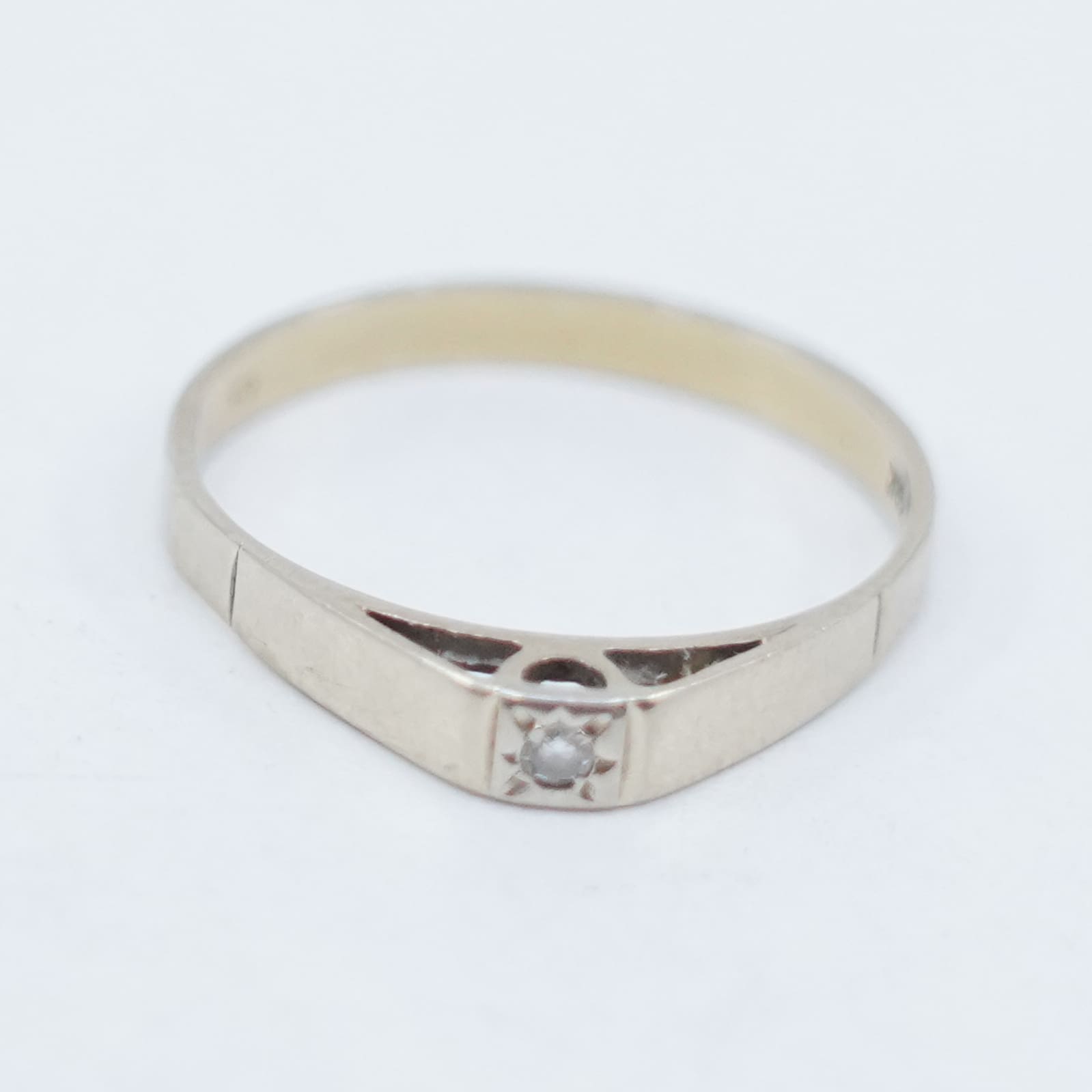 Ring med Diamant