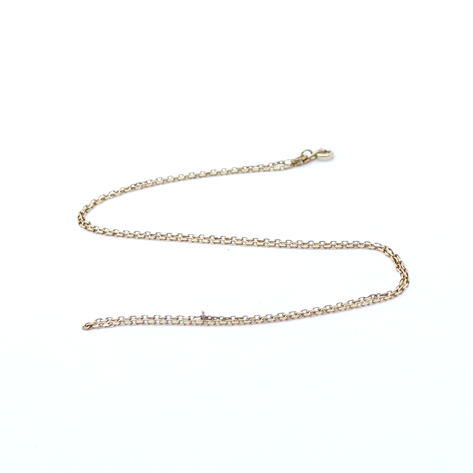 Halskedja Ankar Guld 18K 2,6g Längd 45,5cm Bredd 1mm