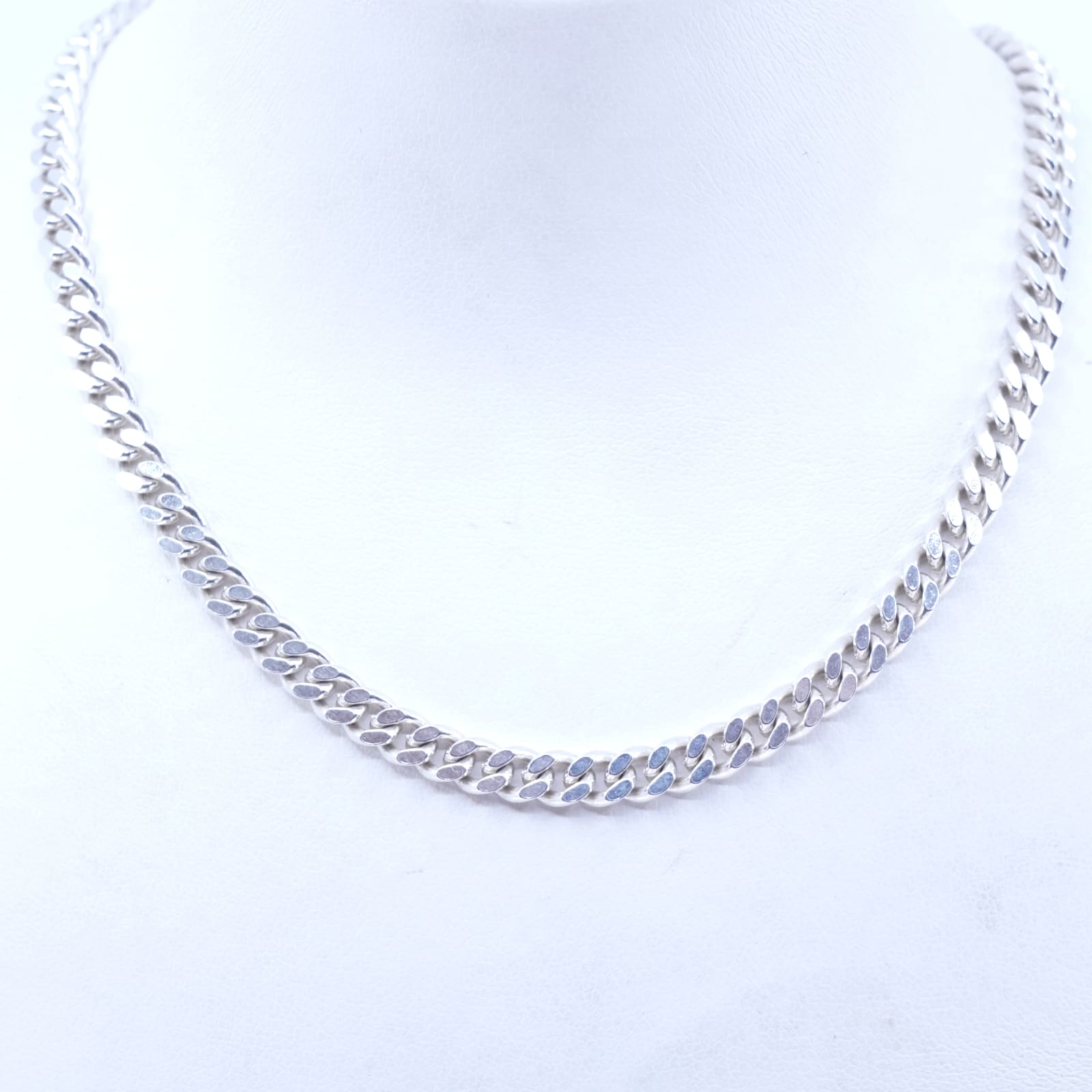 Halskedja Pansar Silver