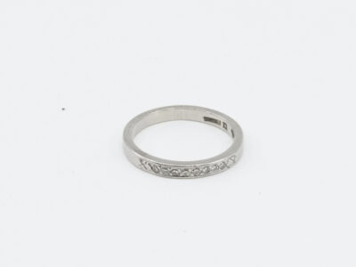 Ring Vitguld 18K med diamanter