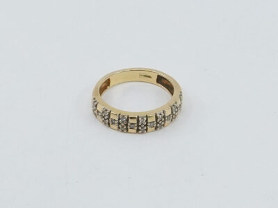 Ring Guld 18K med diamanter