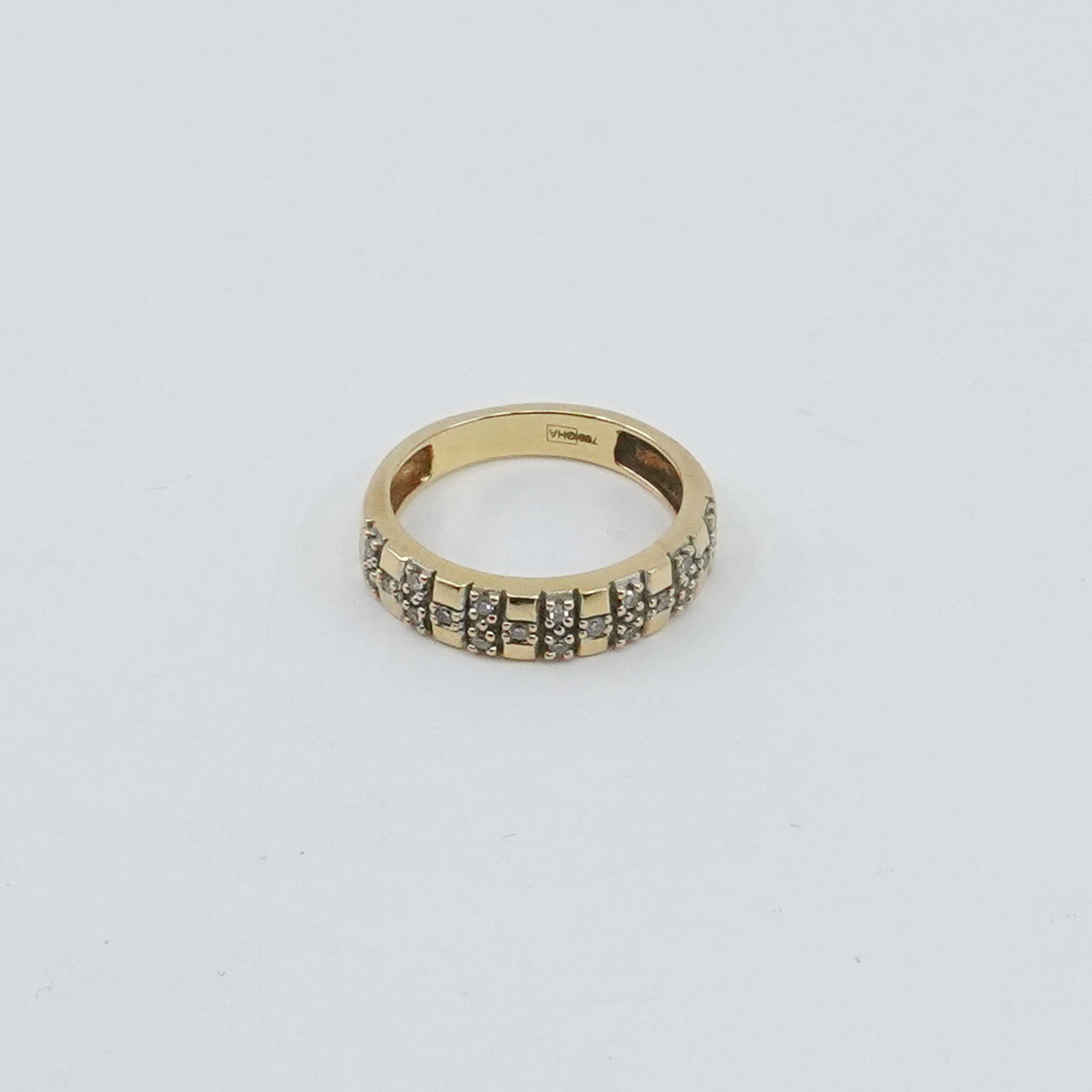 Ring Guld 18K med diamanter
