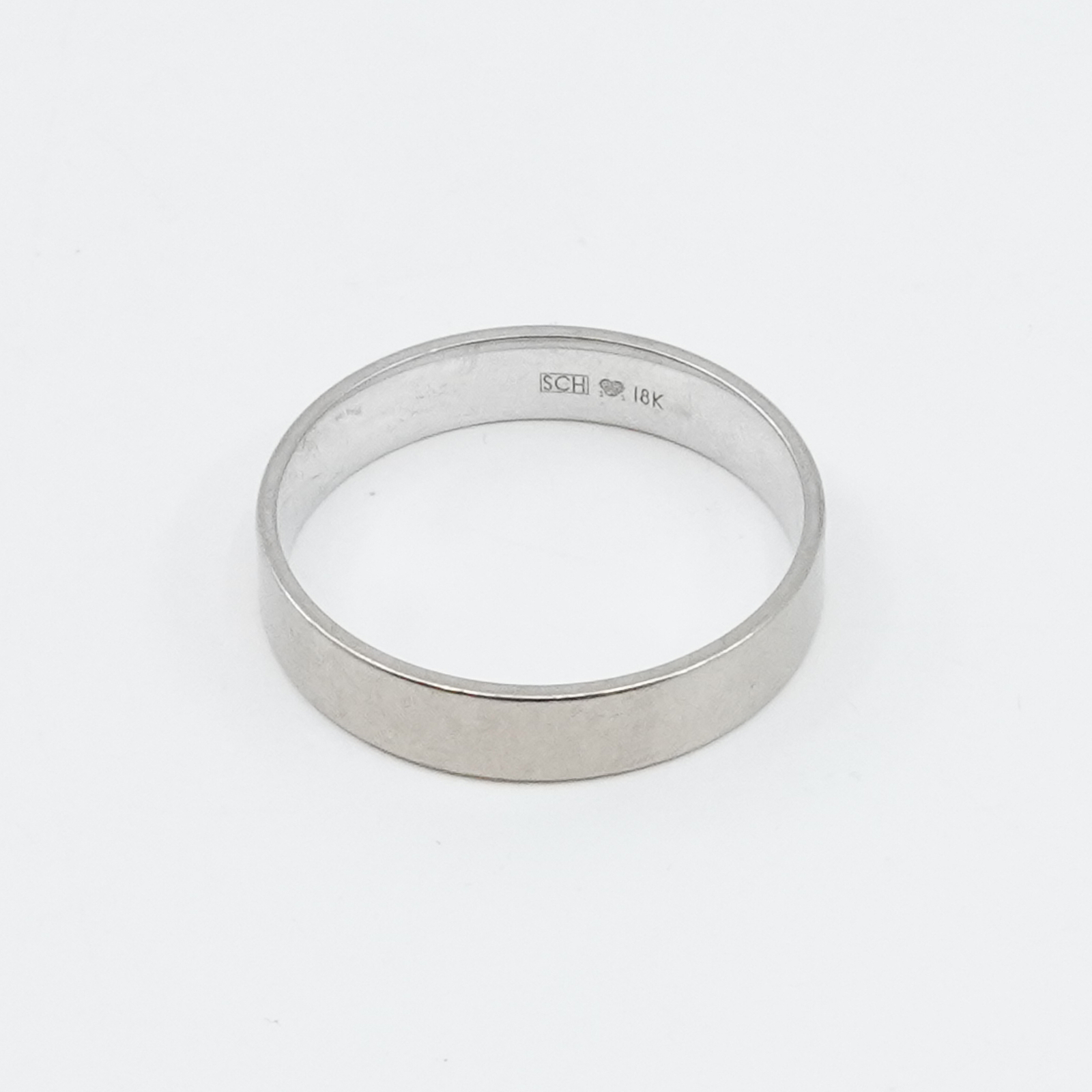 Ring Vitguld 18K