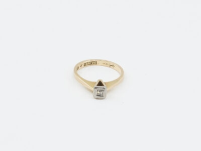 Ring Guld 18K med diamant