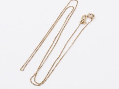 Halskedja Pansar Guld 18K, Längd 49cm