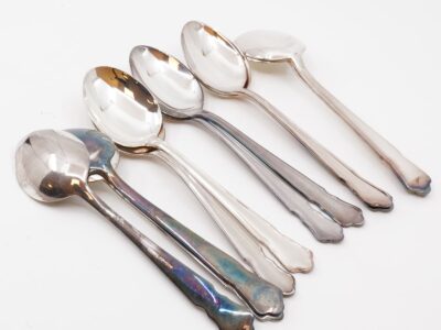11 Dessertskedar modell Chippendale S830