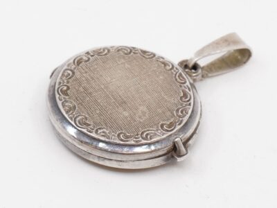 Hänge Medaljong Silver