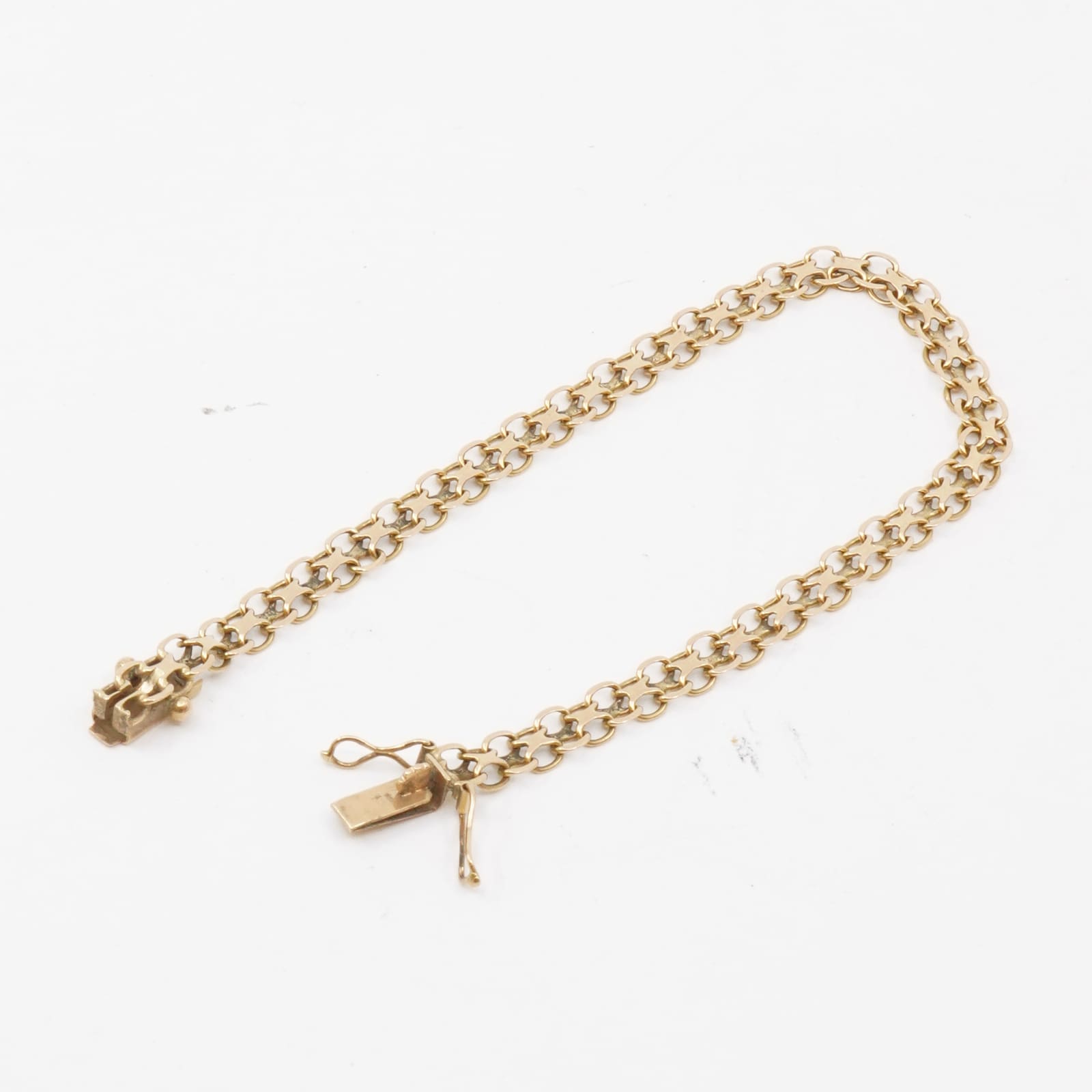 Armband X-länk Guld