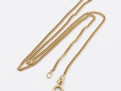 Halskedja Pansar Guld 18K, Längd 41cm