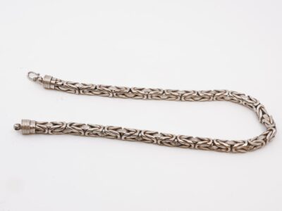 Halskedja Drottninglänk Silver