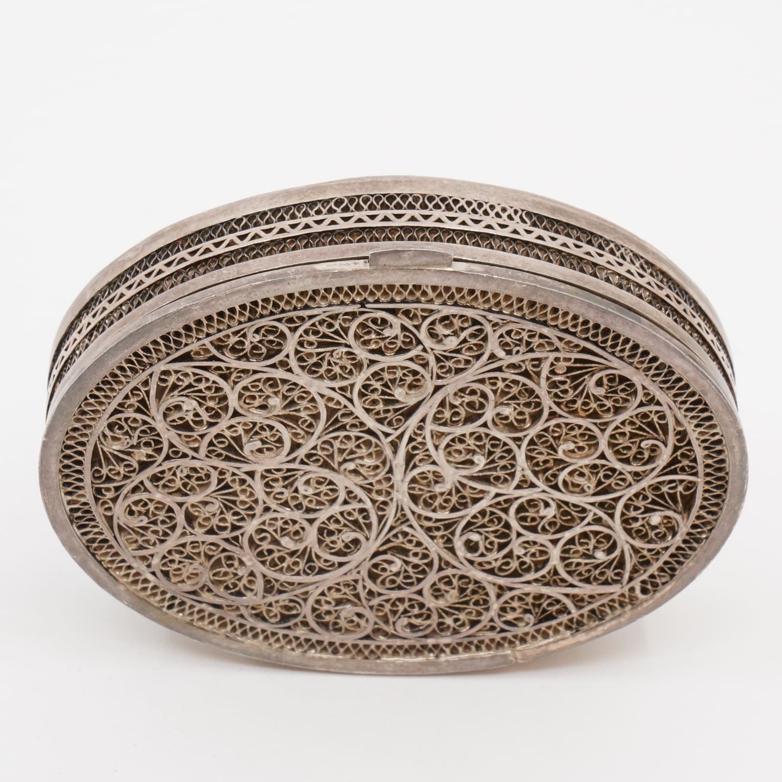 Ask ostämplat silver