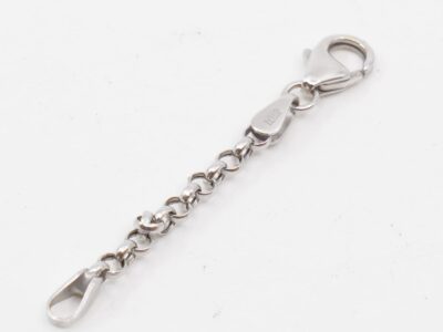 Förlängning Ärtlänk Vitguld 18K 42mm