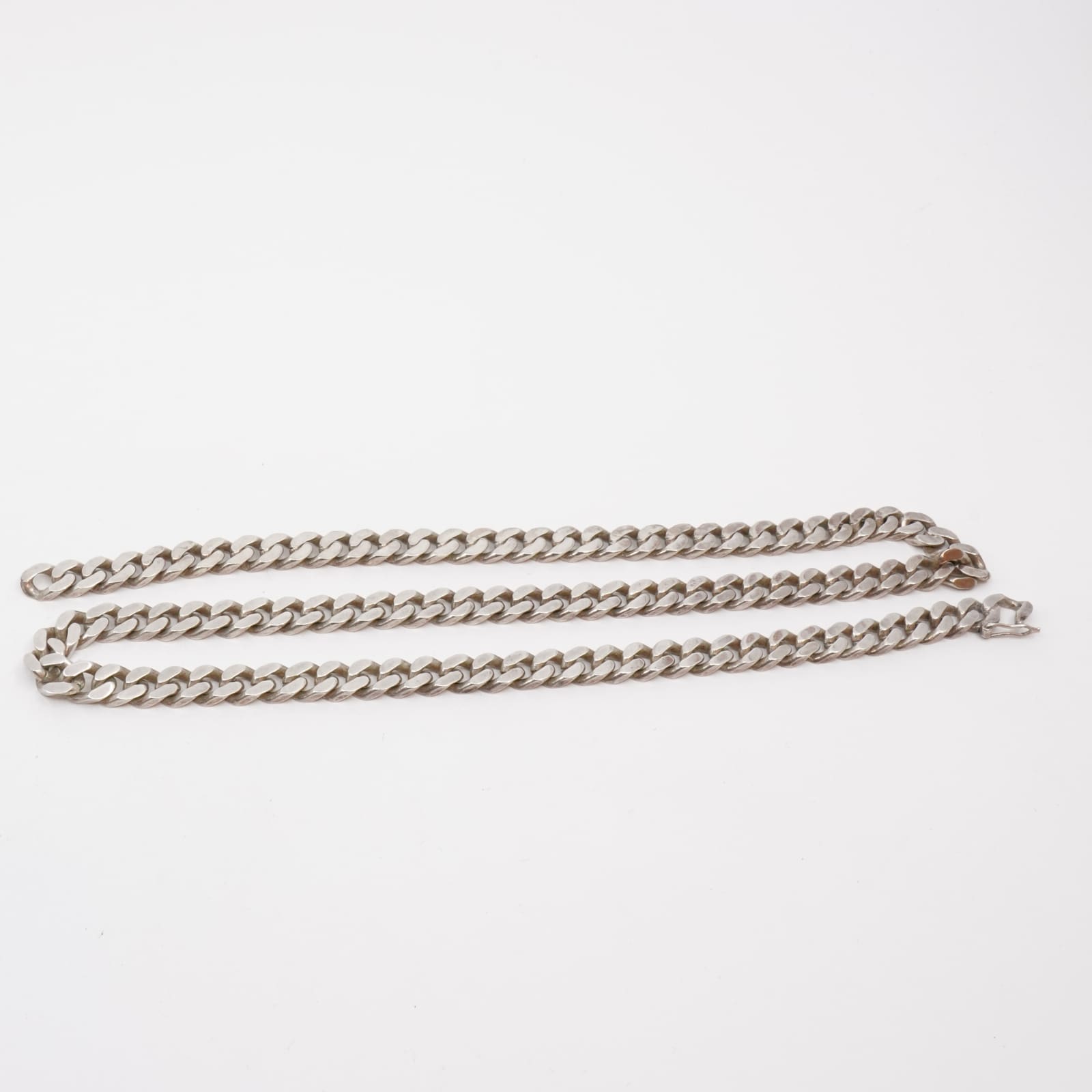 Halskedja Pansar Silver