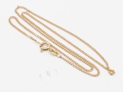 Halskedja Pansar Guld 18K, Längd 39cm