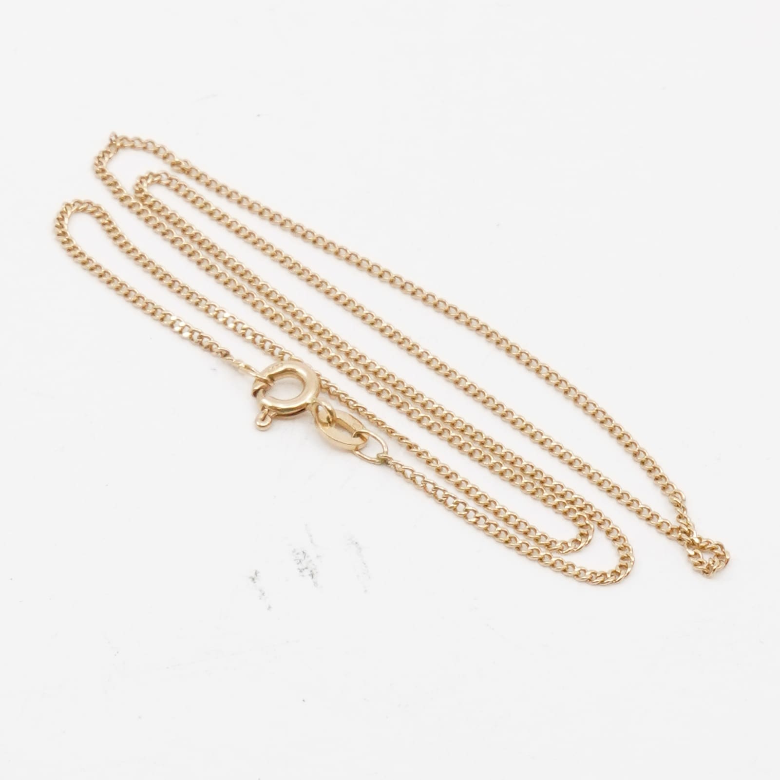 Halskedja Pansar Guld 18K, Längd 39cm