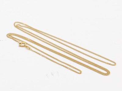 Halskedja Pansar 18K Längd 73cm