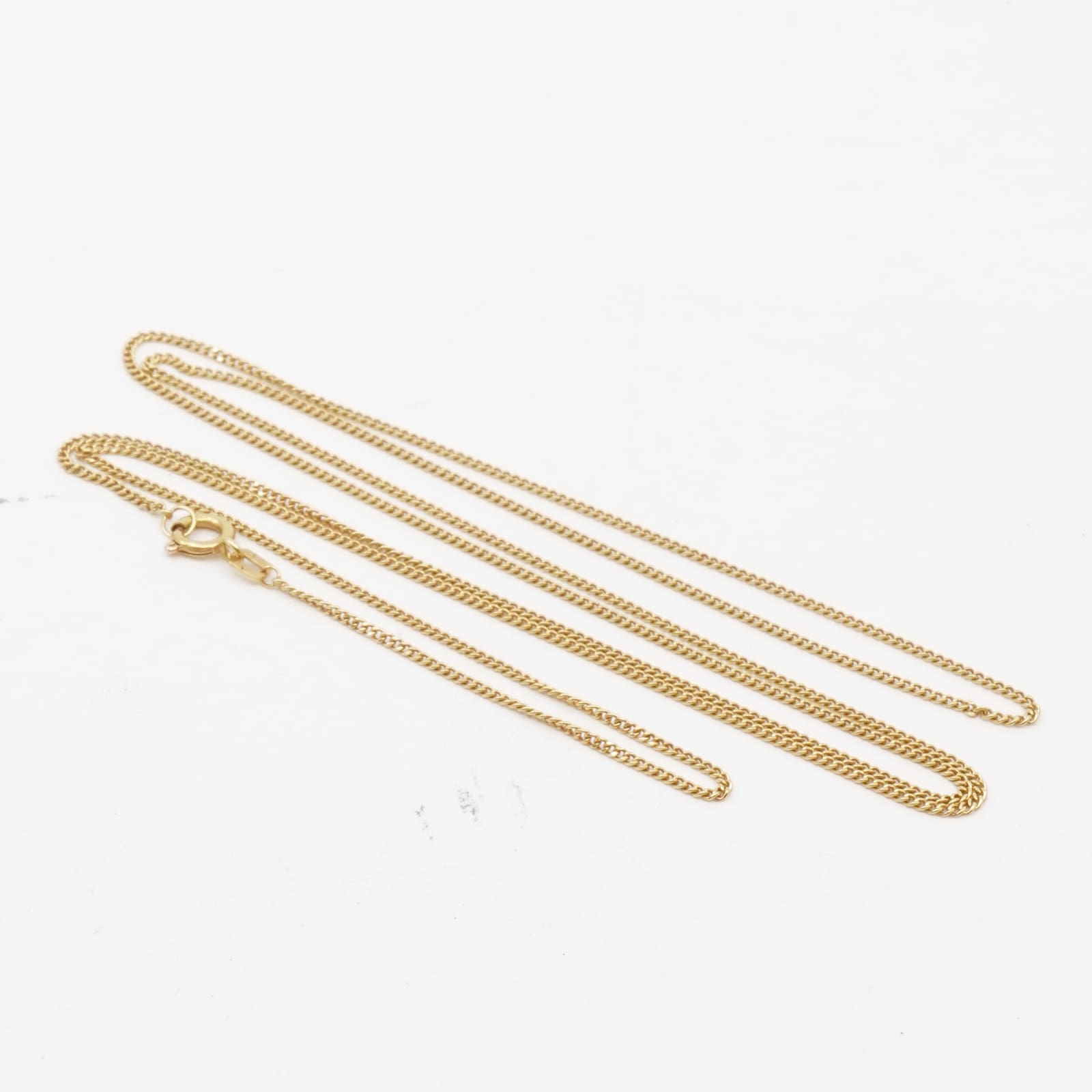 Halskedja Pansar 18K Längd 73cm